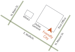 Map to the store